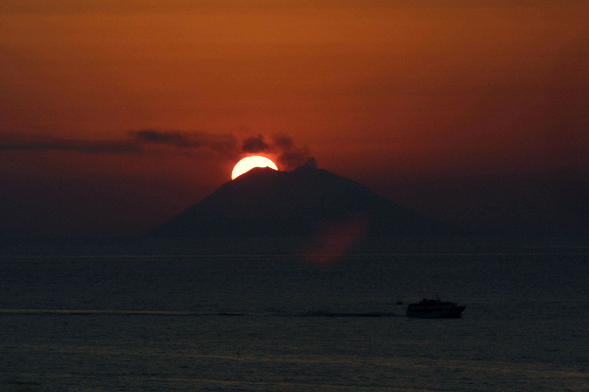 panorama tramonto