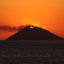 Tramonto vulcano Stromboli